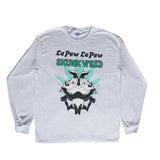 RON ENGLISH PEPE LONG SLEEVE TEE - HEATHER