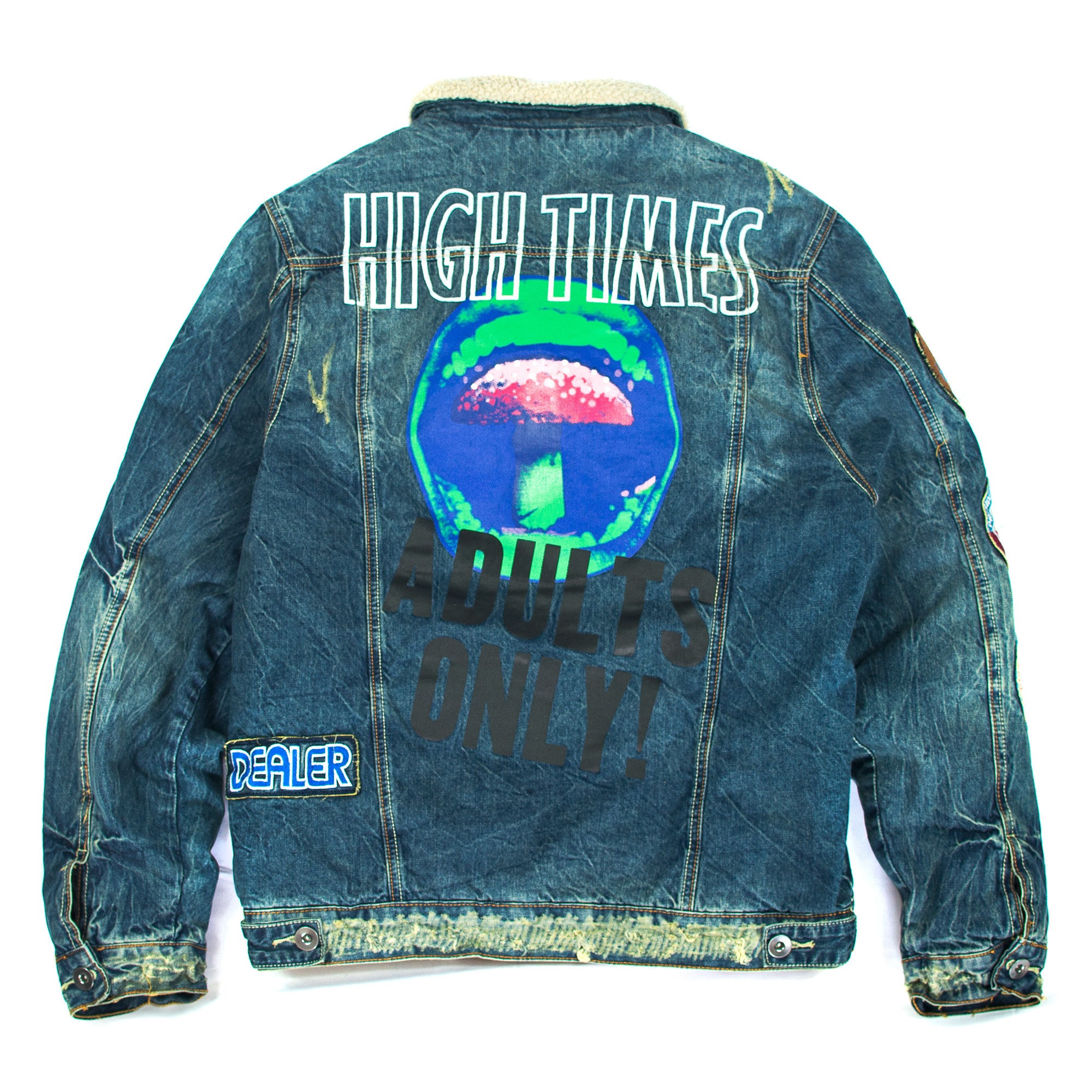 ADULTS ONLY! SHERPA DENIM JACKET – hightimes-dev