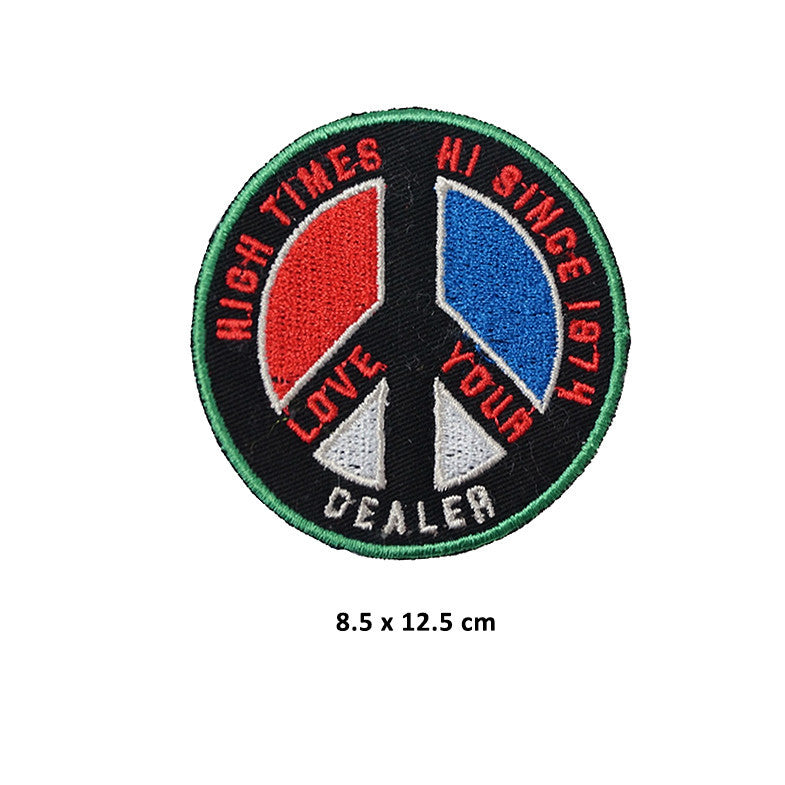 HIGH TIMES Peace Sign Patch
